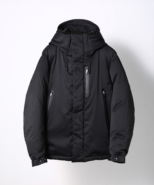 セール】シームレスグリーンダウンジャケット（ダウンジャケット