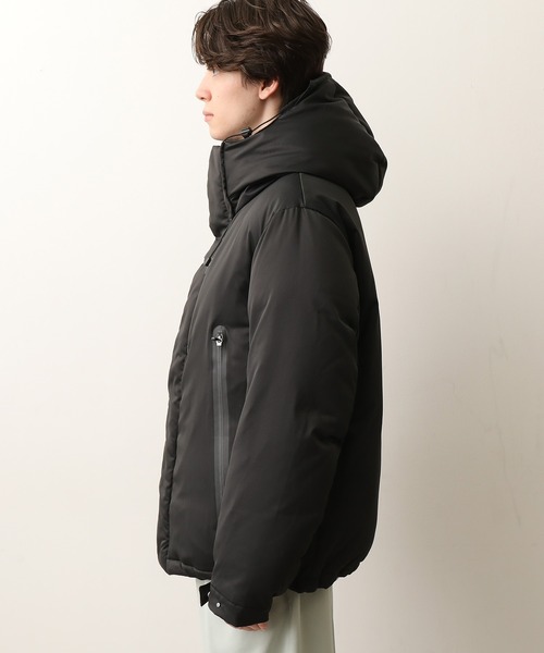 JUNRED(ジュンレッド)の「シームレスグリーンダウンジャケット(ダウンジャケット/コート・メンズ・ブラック/サックスブルー・S/M/L/LL)」の12枚目の写真