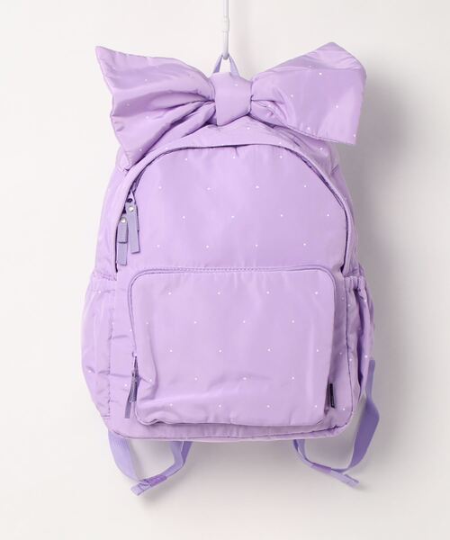 Kids Foret（キッズフォーレ）の「BIGリボン付ドット柄