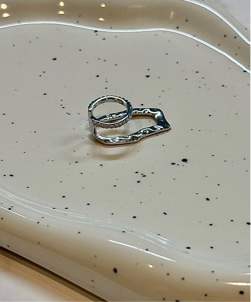 blatto（ブラット）の「【blatto 925silver】925silver イヤーカフ　ゴールド（K18メッキ仕様）　シルバー（プラチナメッキ仕様）tbc22-34（イヤーカフ・レディース・シルバー/ゴールド・FREE）」の2枚目の写真