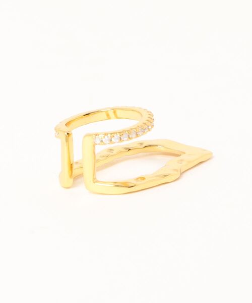 blatto（ブラット）の「【blatto 925silver】925silver イヤーカフ　ゴールド（K18メッキ仕様）　シルバー（プラチナメッキ仕様）tbc22-34（イヤーカフ・レディース・シルバー/ゴールド・FREE）」の9枚目の写真