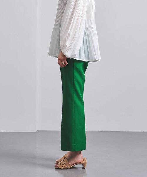 UNITED ARROWS（ユナイテッドアローズ）の「UGCM フレアパンツ（スラックス・レディース・ケリー/ネイビー・36/38/40）」の4枚目の写真