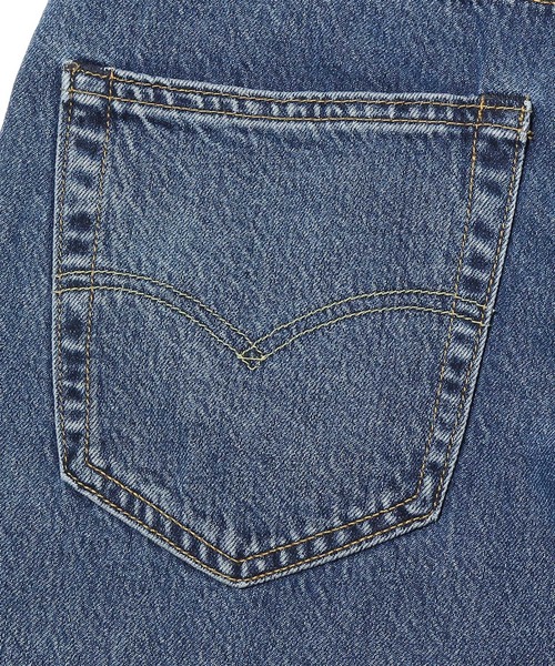 セール】STAY LOOSE PLEATED SNAG FROG（デニムパンツ）｜Levi's