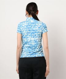 新品　ZOY ゾーイ　タイダイプリント 半袖ポロシャツ ZOY（ゾーイ）の「《ZOY》WOMENS タイダイプリント 半袖