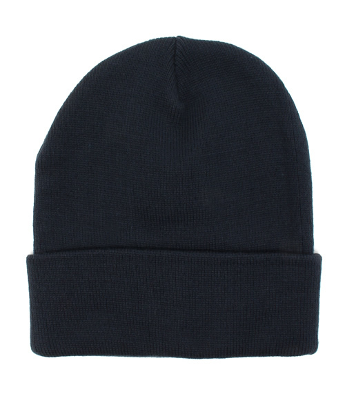 WEGO(ウィゴー)の「WEGO/SOLID BEANIE(ニットキャップ/ビーニー・メンズ・ブラック/グレー/ネイビー/ワイン・FREE)」の6枚目の写真
