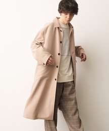 JUNRED | 【即完売の人気コート 春カラーも登場】ルーズステンカラーコート(ステンカラーコート)