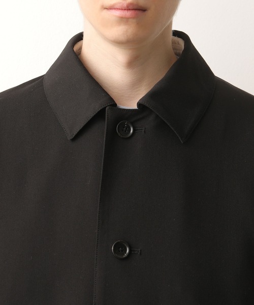 JUNRED(ジュンレッド)の「ルーズステンカラーコート(ステンカラーコート・メンズ・ブラック/ベージュ・M/L)」の13枚目の写真
