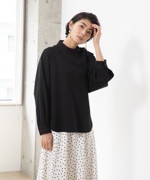 Rewde | 肩ボタンハイネックプルオーバー（1R15-02165）(Tシャツ/カットソー)