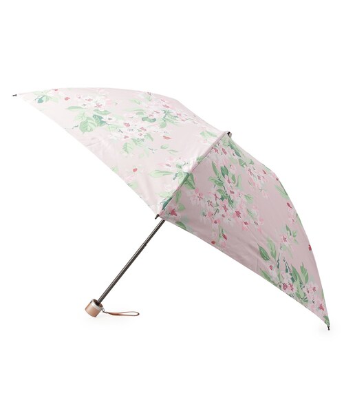 【ローラアシュレイ 傘 まとめ売り 4本セット】 UVカット／遮熱効果／晴雨兼用】シェルストン柄 折りたたみ傘