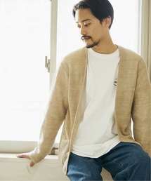 メンズのカーディガン ボレロ ベージュ系 リネン 麻 ファッション通販 Zozotown