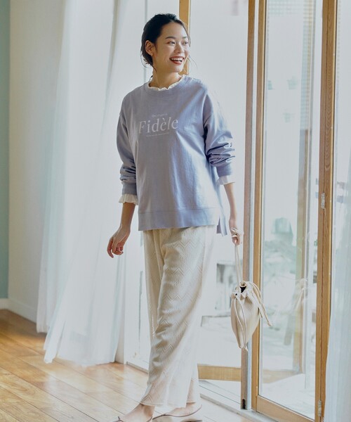 pink adobe（ピンクアドベ）の「◆巾着プリーツバッグ（ショルダーバッグ・レディース・アイボリー/ゴールド/ブラック/ライトグリーン/キャメル・00）」の12枚目の写真