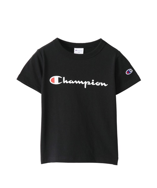 Champion(チャンピオン)の「【Champion/チャンピオン】キッズ ベーシック ショートスリーブTシャツ(Tシャツ/カットソー・キッズ・ブラック/オレンジ/ライトグリーン/オフホワイト/ネイビー/グレー/ベージュ/パープル/ターコイズブルー/イエロー/ライトパープル・140/150/130/100/160/110/120)」の17枚目の写真