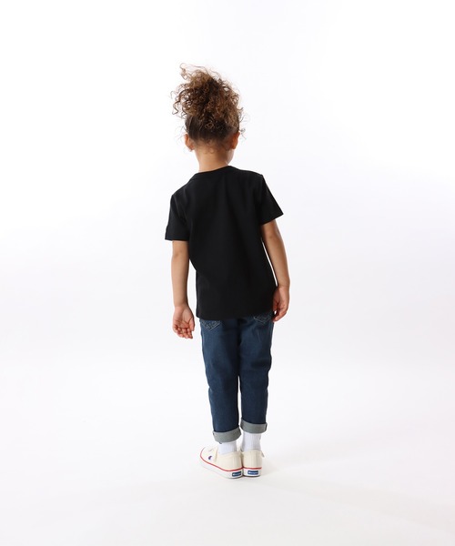 Champion チャンピオン ウォッシュ ハーフジップデニムTシャツ セール】【Champion/チャンピオン】キッズ ベーシック ショート