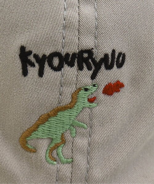 Ampersand(アンパサンド)の「ワンポイント刺繍キャップ(キャップ・キッズ・ピンク/グレー/オフホワイト/ブルー・50/54/58)」の10枚目の写真