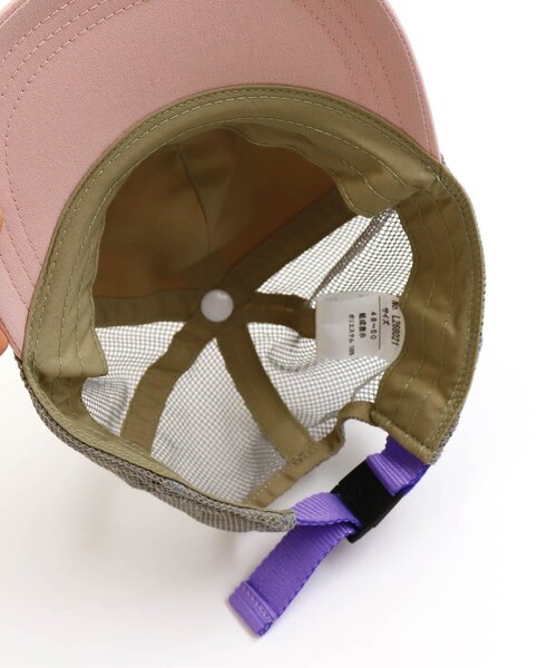 Ampersand(アンパサンド)の「ワンポイント刺繍キャップ(キャップ・キッズ・ピンク/グレー/オフホワイト/ブルー・50/54/58)」の9枚目の写真