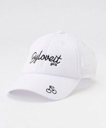 by LOVEiT | ロゴ刺しゅうメッシュキャップ(キャップ)