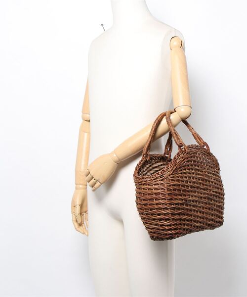 Curensology（カレンソロジー）の「Curensology(カレンソロジー)/【宮本工芸】ツマドウ（ハンドバッグ・レディース・ブラウン系その他・FREE）」の4枚目の写真