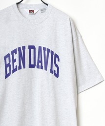 BEN DAVIS/ベンデイビス ビッグシルエット カレッジ ロゴ Tシャツ