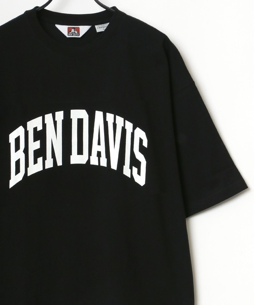 BEN DAVIS（ベンデイビス）の「BEN DAVIS/ベンデイビス ビッグシルエット カレッジ ロゴ Tシャツ（Tシャツ/カットソー・メンズ・ホワイト/アッシュグレー/ブラック/ネイビー・M/L）」の3枚目の写真