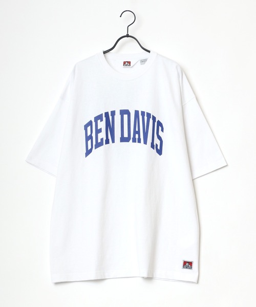 BEN DAVIS（ベンデイビス）の「BEN DAVIS/ベンデイビス ビッグシルエット カレッジ ロゴ Tシャツ（Tシャツ/カットソー・メンズ・ホワイト/アッシュグレー/ブラック/ネイビー・M/L）」の14枚目の写真