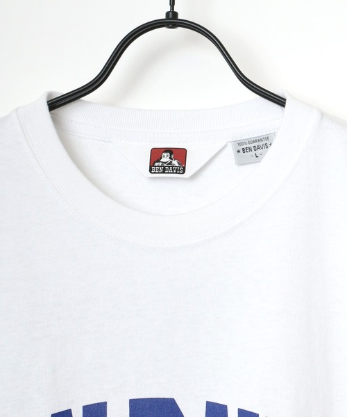 BEN DAVIS（ベンデイビス）の「BEN DAVIS/ベンデイビス ビッグシルエット カレッジ ロゴ Tシャツ（Tシャツ/カットソー・メンズ・ホワイト/アッシュグレー/ブラック/ネイビー・M/L）」の22枚目の写真