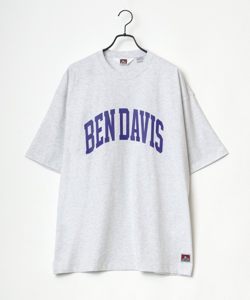 BEN DAVIS（ベンデイビス）の「BEN DAVIS/ベンデイビス ビッグシルエット カレッジ ロゴ Tシャツ（Tシャツ/カットソー・メンズ・ホワイト/アッシュグレー/ブラック/ネイビー・M/L）」の18枚目の写真