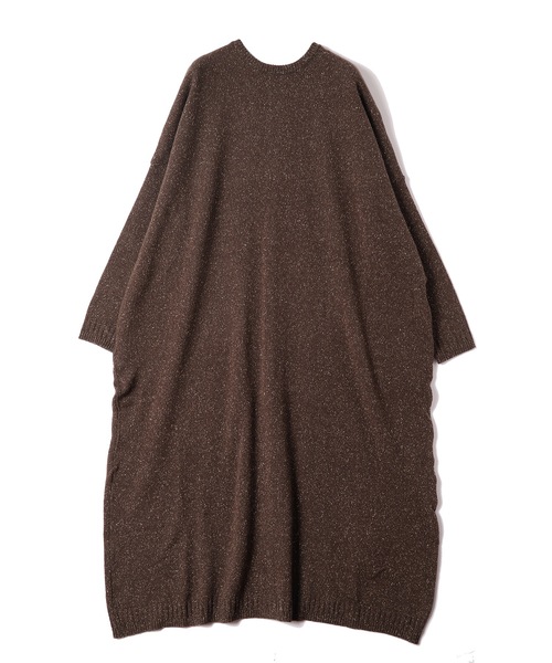 Dulcamara(ドゥルカマラ)の「2WayニットOP -KNIT-(ワンピース・レディース・ブラック/ブラウン・FREE)」の18枚目の写真