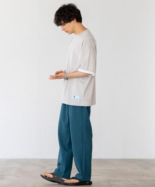 coen（コーエン）の「USAコットンフェイクレイヤードTシャツ（Tシャツ/カットソー・メンズ・ホワイト/グレー/ブラック/ベージュ・LARGE/X-LARGE/MEDIUM/SMALL）」の18枚目の写真