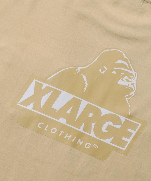 XLARGE（エクストララージ）の「SLANTED OG L/S POCKET TEE（Tシャツ/カットソー・メンズ・ホワイト/ブラック/ベージュ/パープル/ネイビー・S/M/L/XL）」の11枚目の写真