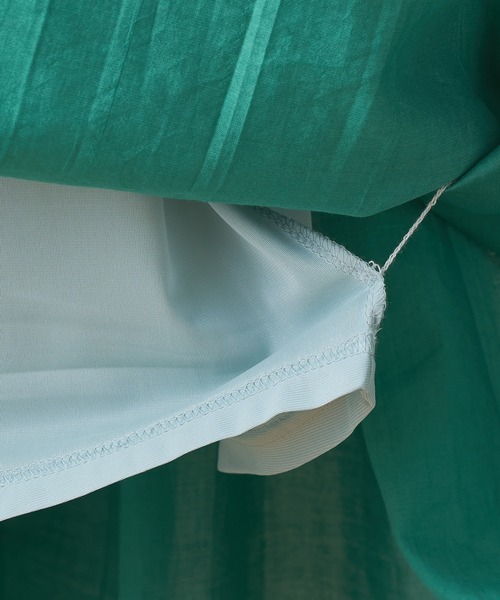 BEARDSLEY（ビアズリー）の「ゴムギャザースカート（スカート・レディース・イエロー/グリーン・FREE）」の20枚目の写真