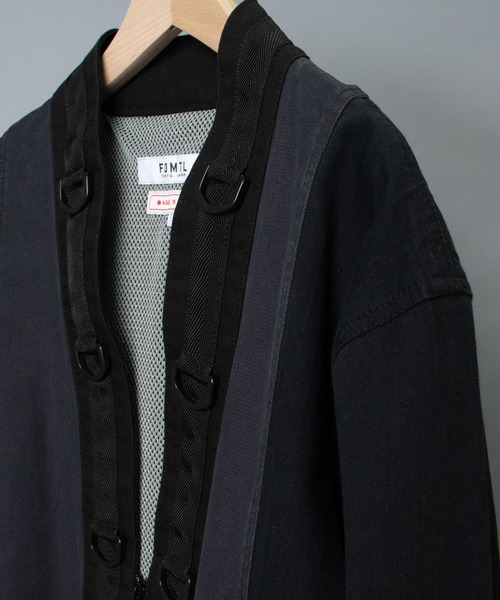 【 FDMTL / ファンダメンタル 】 MILITARY HAORI JACKET　ミリタリー羽織ジャケット