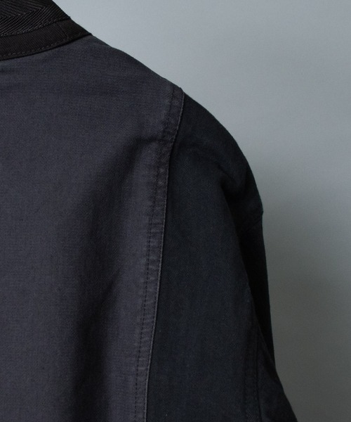 【 FDMTL / ファンダメンタル 】 MILITARY HAORI JACKET　ミリタリー羽織ジャケット