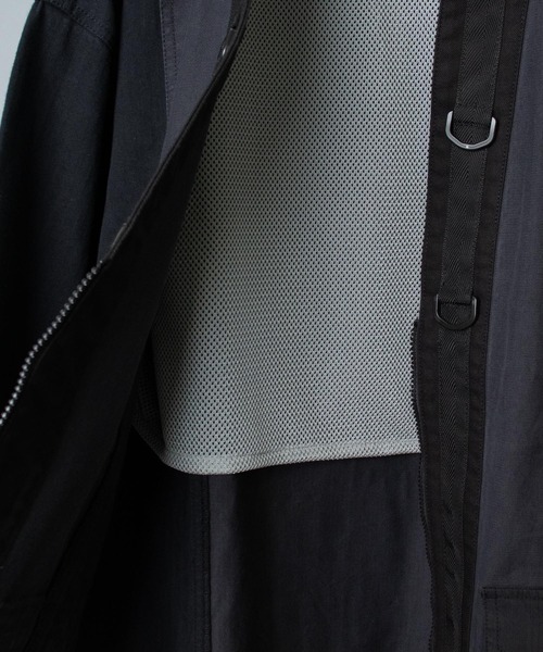 【 FDMTL / ファンダメンタル 】 MILITARY HAORI JACKET　ミリタリー羽織ジャケット