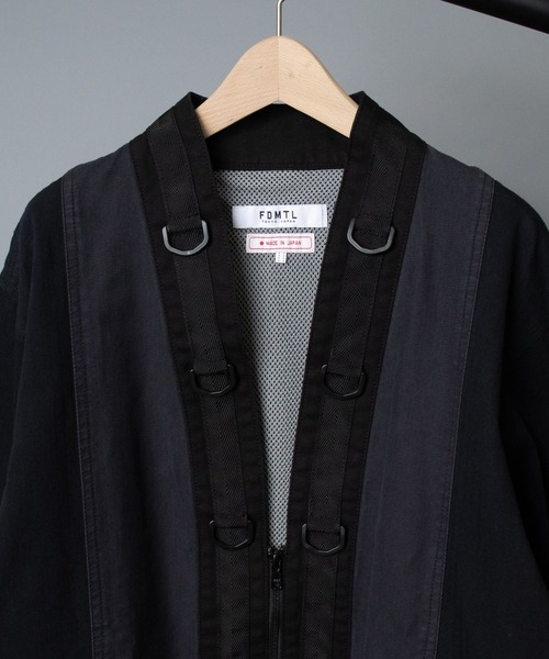 【 FDMTL / ファンダメンタル 】 MILITARY HAORI JACKET　ミリタリー羽織ジャケット
