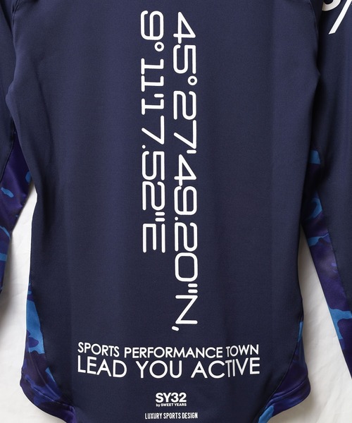 【セール】『SY32 by SWEET YEARS』RASH L/S TEE（ラッシュガード）｜SY32 by SWEET YEARS（エスワイサーティトゥバイスィートイヤーズ） pattayablatt.com