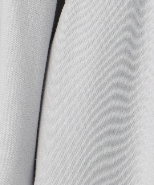 NICOLE white（ニコルホワイト）の「ボリュームフレアースリーブカットソー（Tシャツ/カットソー・レディース・ブラック/オフホワイト/サックスブルー・FREE）」の4枚目の写真