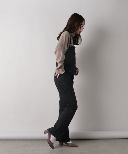 fredy repit(フレディレピ)の「デニムスリムサロペット(サロペット/オーバーオール・レディース・インディゴブルー/ブラック・36/38)」の17枚目の写真