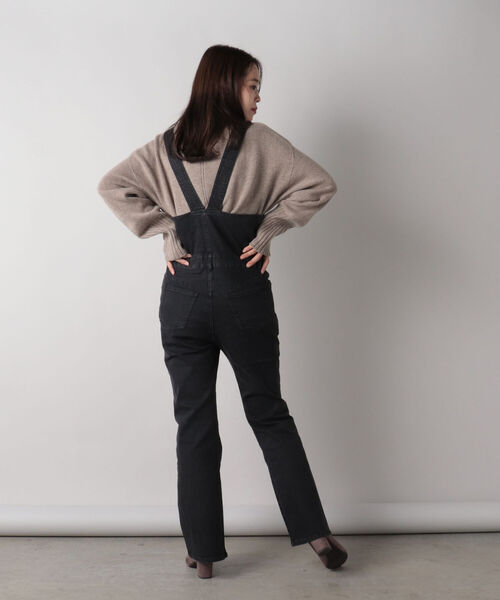 fredy repit(フレディレピ)の「デニムスリムサロペット(サロペット/オーバーオール・レディース・インディゴブルー/ブラック・36/38)」の20枚目の写真