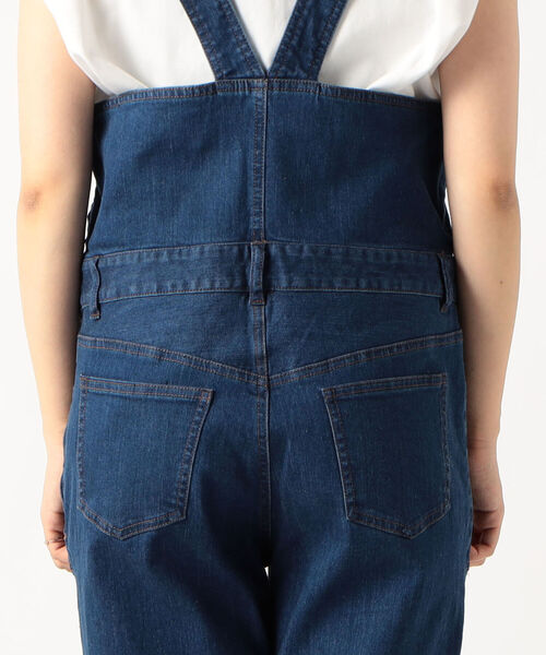 fredy repit(フレディレピ)の「デニムスリムサロペット(サロペット/オーバーオール・レディース・インディゴブルー/ブラック・36/38)」の22枚目の写真