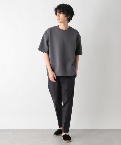 GLOBAL WORK（グローバルワーク）の「Air Cushion／クルー半袖/950857（スウェット・メンズ・チャコールグレー/ライトグレー/ライトグリーン/ライトブルー/アイボリー・SMALL/MEDIUM/X-LARGE/LARGE）」の22枚目の写真