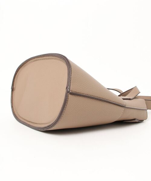 LE MORE(リモア)の「ミニバケットショルダーバッグ(ショルダーバッグ・レディース・ベージュ/ブラウン・FREE)」の4枚目の写真