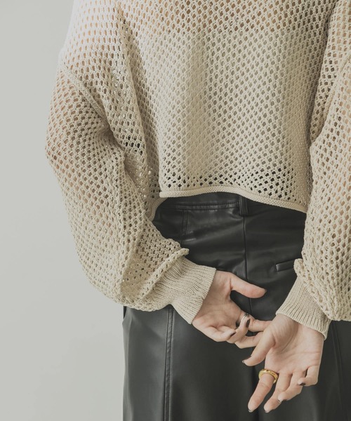URBAN RESEARCH（アーバンリサーチ）の「メッシュニットプルオーバー
