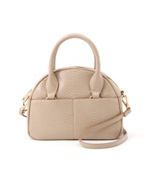 NATURAL BEAUTY BASIC | リザードタイニーボストン(ショルダーバッグ)