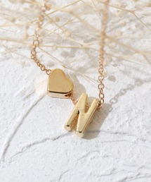 florist（フローリスト）の「イニシャルモチーフショートネックレス（ネックレス）」