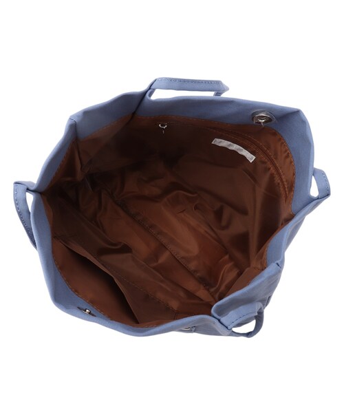 DRESKIP(ドレスキップ)の「◆つまみハンドル帆布トート(トートバッグ・レディース・グレー/カーキ/イエロー/ブルー/アイボリー・00)」の12枚目の写真