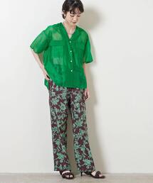 UNITED ARROWS | <UNITED ARROWS>C フラワープリント イージーパンツ W(その他パンツ)