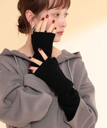 Ray BEAMS | Ray BEAMS / リブ アームウォーマー(アームカバー)