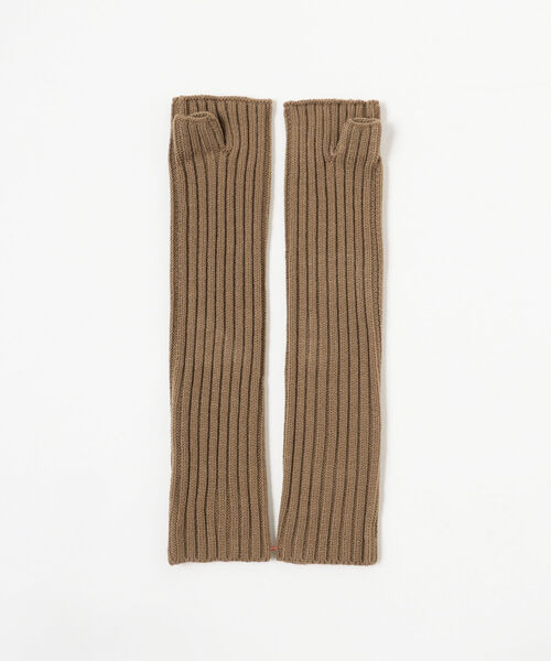 Ray BEAMS（レイビームス）の「Ray BEAMS / リブ アームウォーマー（アームカバー・レディース・ブラック/カーキ/ロイヤルブルー・ONE SIZE）」の8枚目の写真