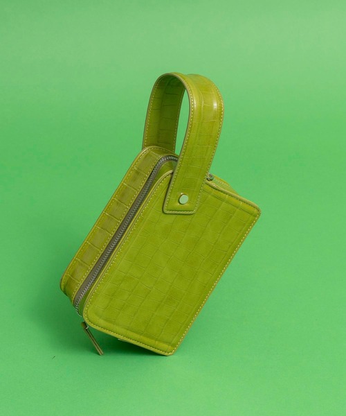 MAISON SPECIAL（メゾンスペシャル）の「2WAYスクエアブランコバッグ【MAISON SPECIAL/メゾンスペシャル】（ショルダーバッグ・レディース・ブラック/ブルー/グリーン・FREE）」の16枚目の写真