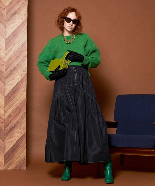 MAISON SPECIAL（メゾンスペシャル）の「2WAYスクエアブランコバッグ【MAISON SPECIAL/メゾンスペシャル】（ショルダーバッグ・レディース・ブラック/ブルー/グリーン・FREE）」の11枚目の写真